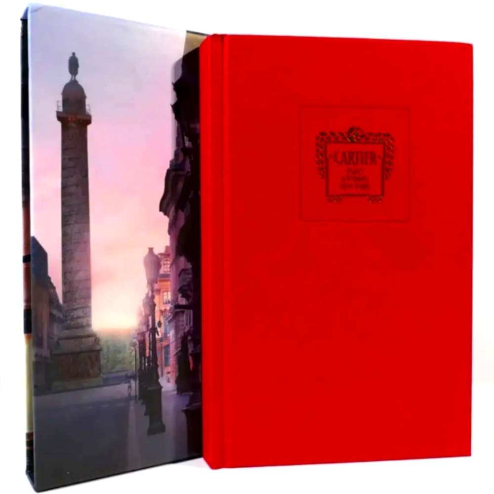 Cartier RARE HardCover Book with Hard Sleeve {Slip Case}